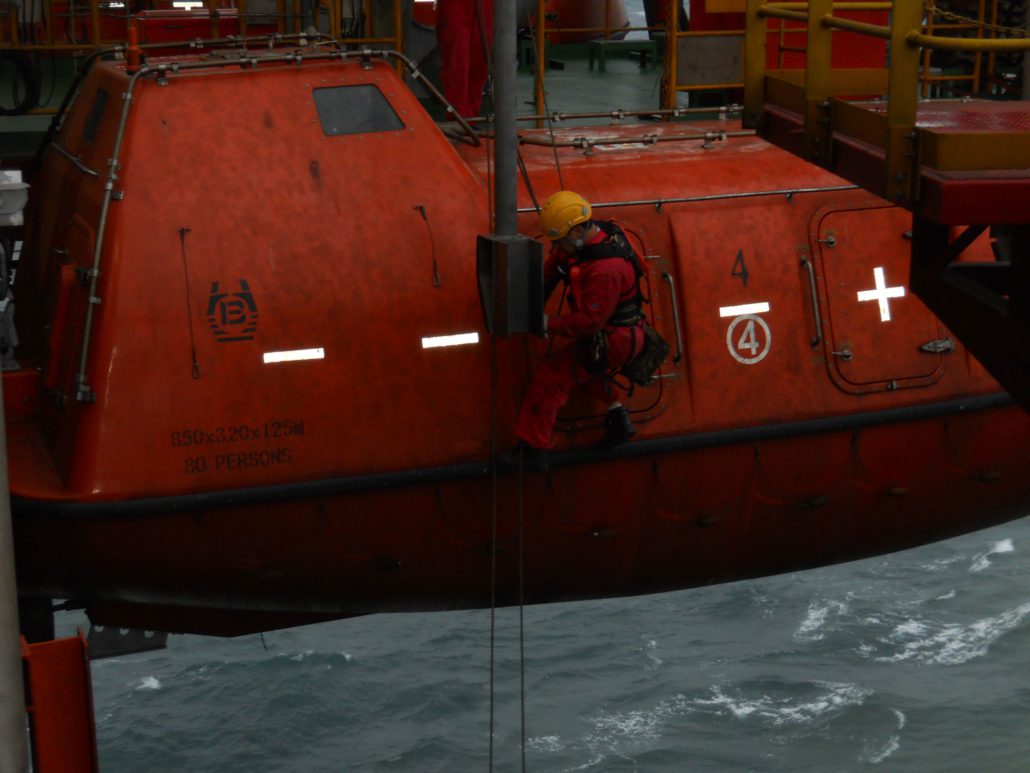 Marine Surveyor in Sydney Lifeboat installed